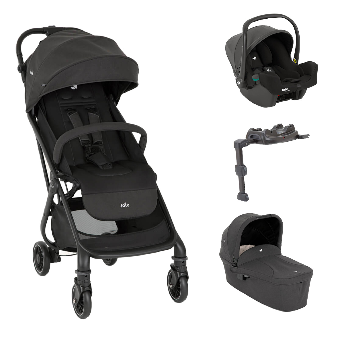 JOIE-Poussette Duo Tourist+ I-Snug 2 + Ramble XL + Base LX 2