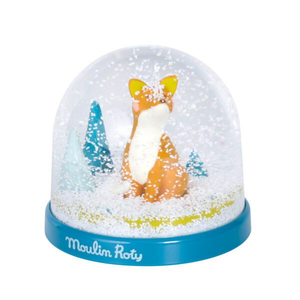 BOULE DE NEIGE RENARD VOYAGE D'OLGA