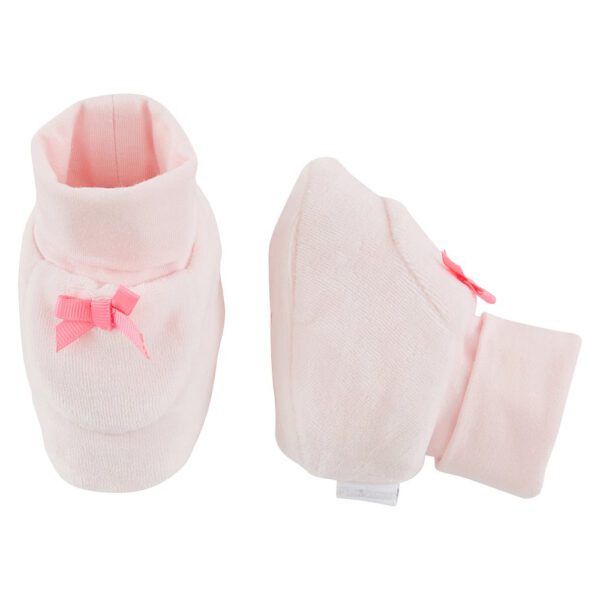 CHAUSSONS VAUTRUCHE rose 1mois