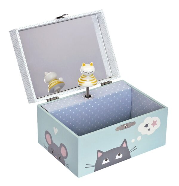 COFFRET MUSICAL PHOSPHORESCENT CHAT