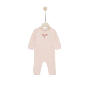 COMBILONGUE PCF TRICOT rose 1 mois