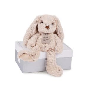 DOUDOU COMPAGNIE-lapin beige 25cm