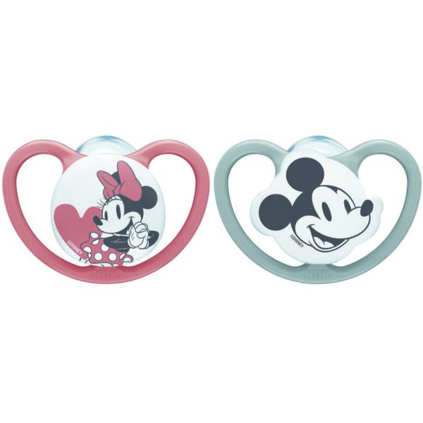 2 Sucettes SPACE 0-6m Minnie