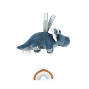 Peluche musicale Veloudoux® Dino Ops NOUKIES Tiga, Stegi & Ops