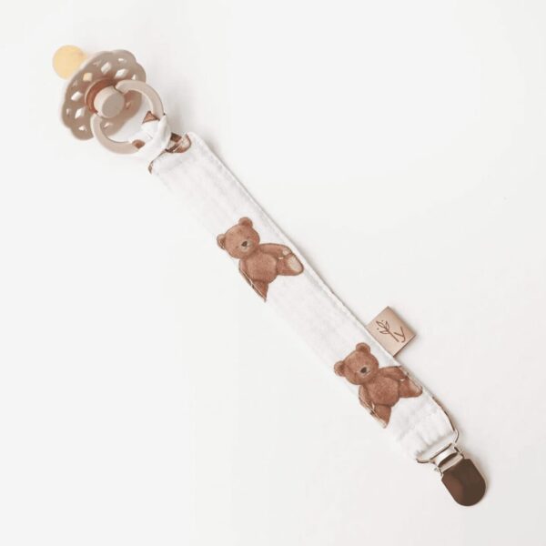 BABYLY-Attache Sucette Teddy Bear