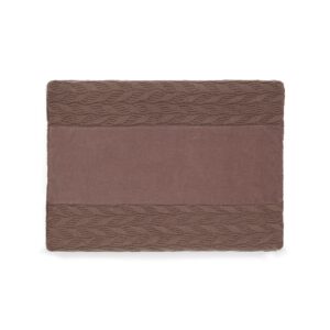 JOLLEIN-Housse matelas à langer 50x70cm Spring Knit Chestnut