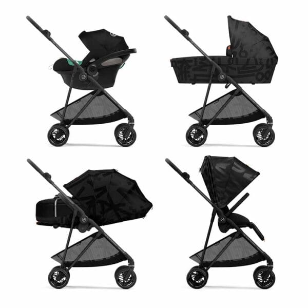 CYBEX Poussette Melio Street Real Black