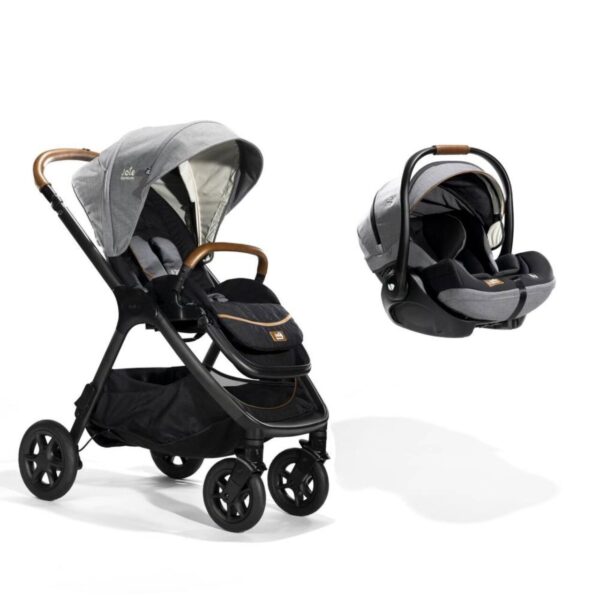 JOIE-Poussette duo Finiti Pine + siège auto I-Level Recline