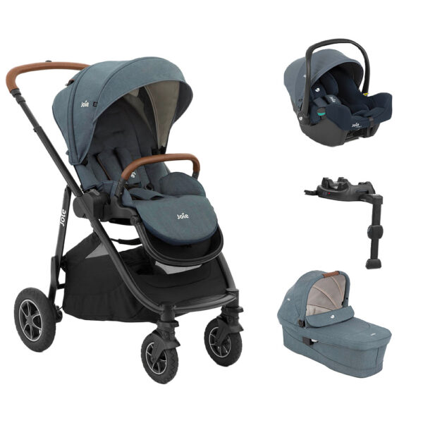 JOIE-Poussette cuatro Versatrax + I-Snug 2 + Ramble XL + Base LX 2