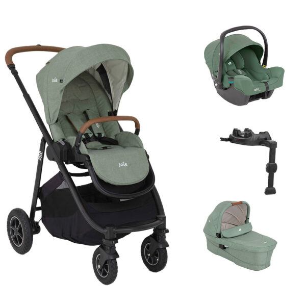 JOIE-Poussette cuatro Versatrax + I-Snug 2 + Ramble XL + Base LX 2