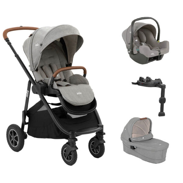 JOIE-Poussette cuatro Versatrax + I-Snug 2 + Ramble XL + Base LX 2