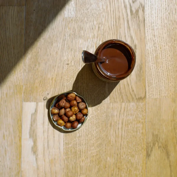 JOLLY MAMA Pâte à tartiner riche en oméga 3 (DHA), noisettes et cacao