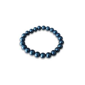 Bracelet "Bien-Etre et Stabilité" en perles de Shungite