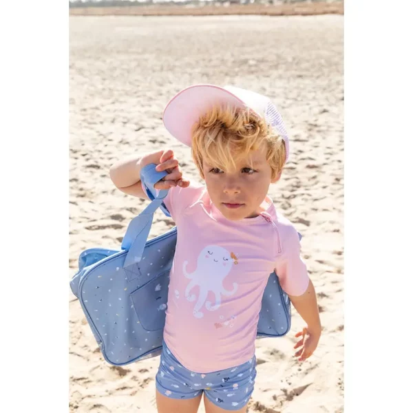 Casquette de protection solaire Crab Coral pour enfants