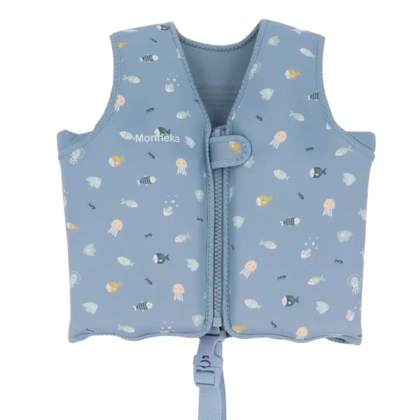 Veste flottante Gilet de natation Fishes Learning 1 à 3 ans