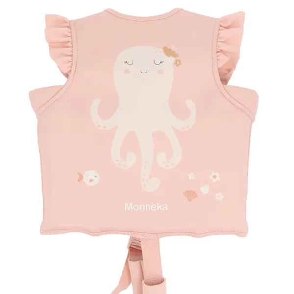 Veste flottante d'apprentissage Jolie The Octopus pour enfants 1 à 3 ans