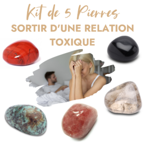 Kit de 5 pierres “Séparation douloureuse”